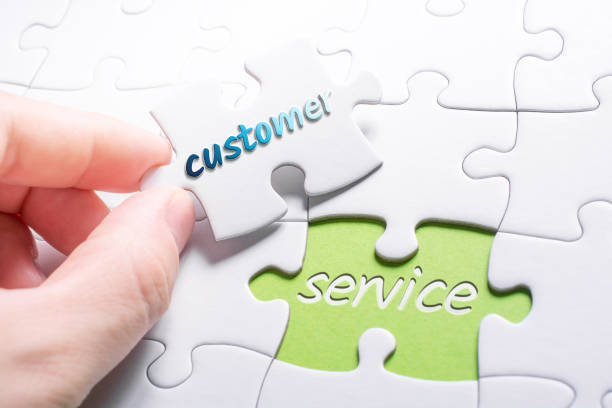 istock The Words Customer And Service In Missing Piece Jigsaw Puzzle 1057111160