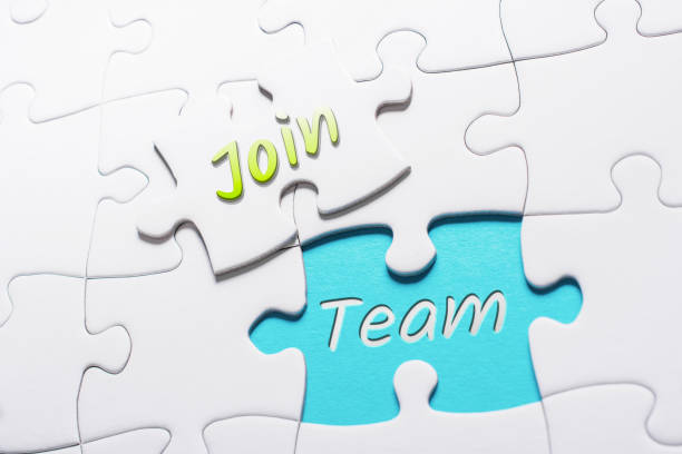 istock The Words Join And Team In Missing Piece Jigsaw Puzzle 1057111168