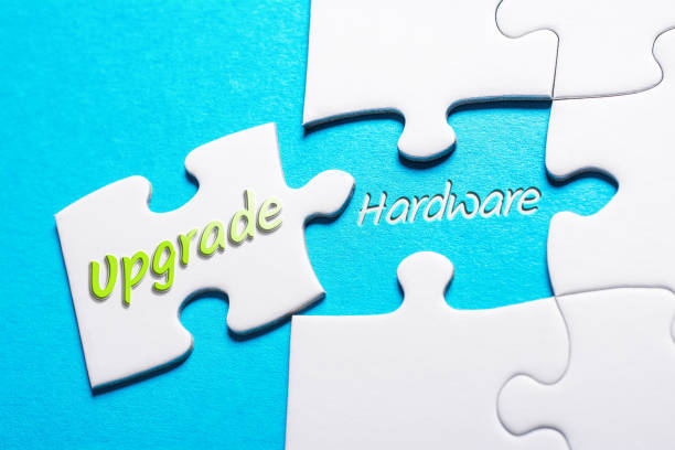 istock The Words Upgrade And Hardware In Missing Piece Jigsaw Puzzle 1057111326