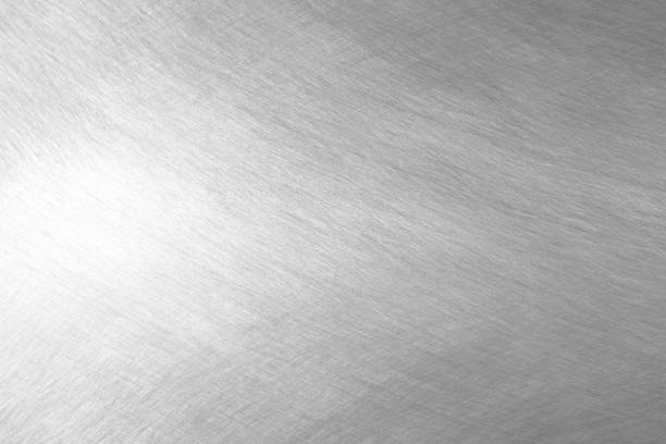 istock Silver foil shiny metal texture background 1057112904