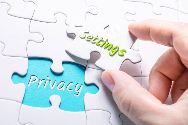 istock The Words Privacy And Settings In Missing Piece Jigsaw Puzzle 1057113130