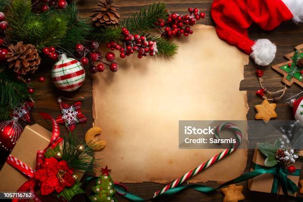 Holiday Stock Photo - Download Image Now - Christmas, Letter - Document, Santa Claus
