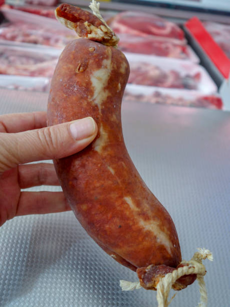 istock Traditional Turkish dried sausage 1057117922