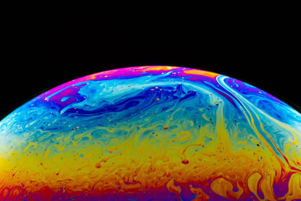 istock Macro shot of a soap bubble 1057120912
