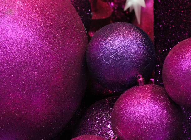 istock Christmas decorations and lights closeup 1057125502