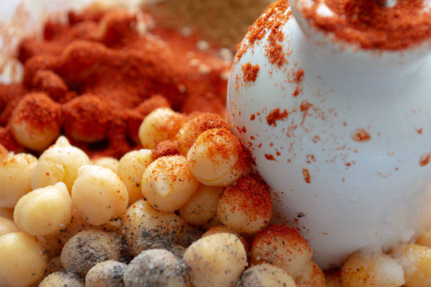 Chick peas with spices
