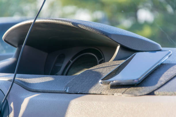 istock Smartphone in the car 1057138646