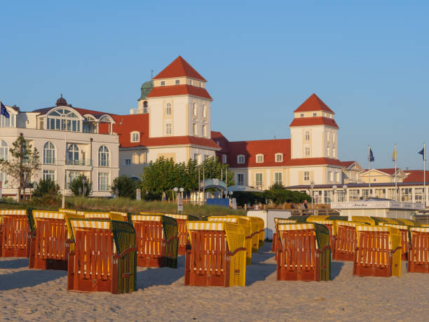 the german island of ruegen - binz imagens e fotografias de stock