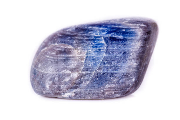 istock Macro mineral stone sapphire on white background 1057143908