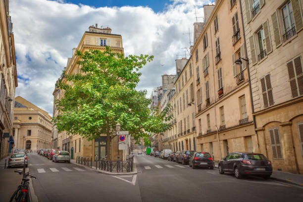 istock Street in Paris 1057146880