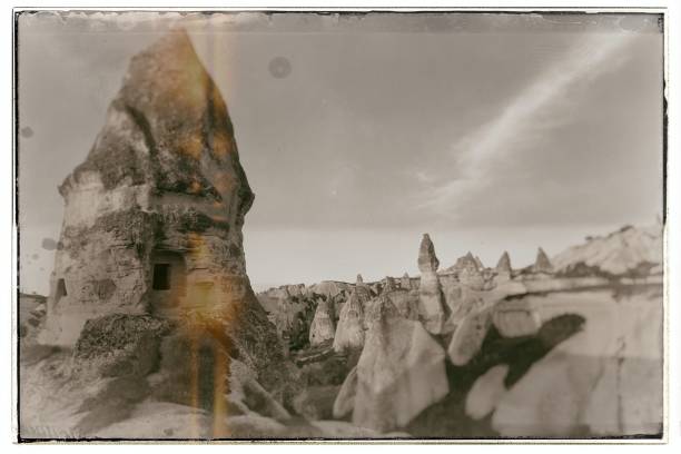 istock Old nostalgic photo of Cappadocia - Turkeye 1057155182