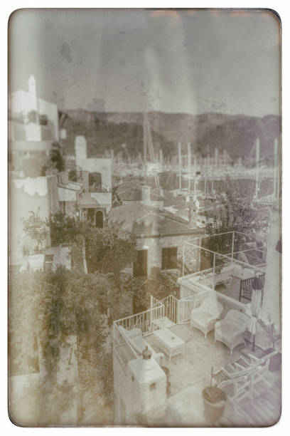istock Old nostalgic photo of  Marmaris -Turkeye 1057158570