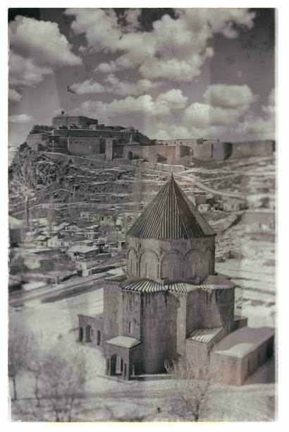istock Old nostalgic photo of  Kars - Turkeye 1057160778
