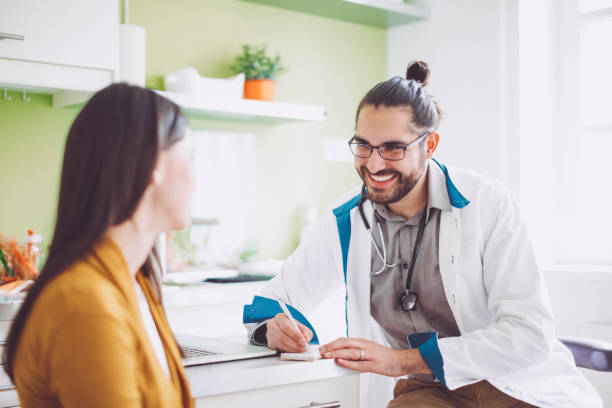 istock Doctor consulting his patient 1057168888