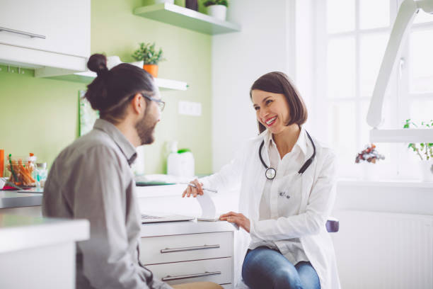 istock Doctor consulting her patient 1057170766