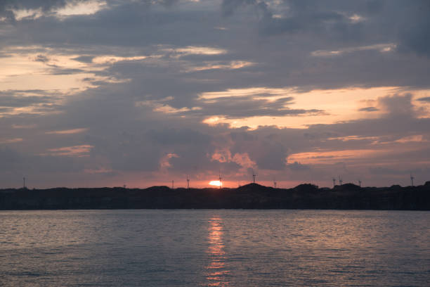 istock Sea and Sunset in Japan 1057171248