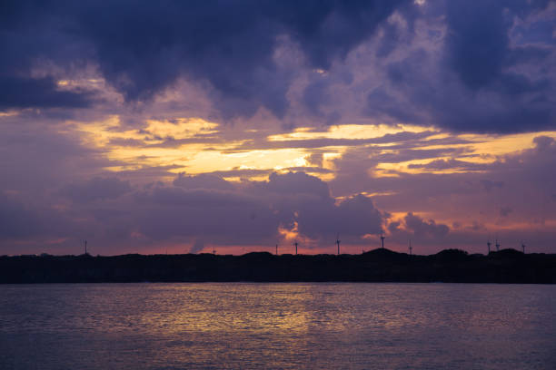 istock Sea and Sunset in Japan 1057171250