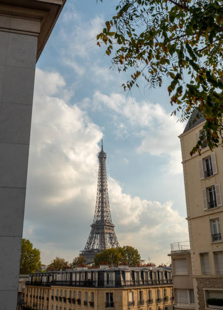 istock View of the Eiffel Tower from in between Two Residential Buildings 1057177068