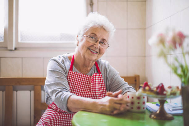 istock Beautiful active senior woman 1057177142