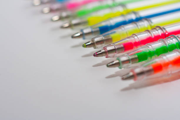 istock Multicolored pencils isolated on white background. 1057182972
