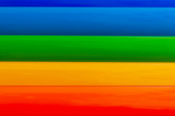 istock Rolls of colored vinyl film 1057194734