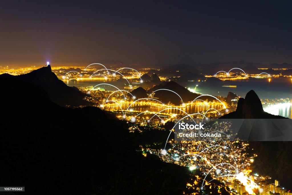 Rio de Janeiro Smart City Rio de Janeiro Stock Photo