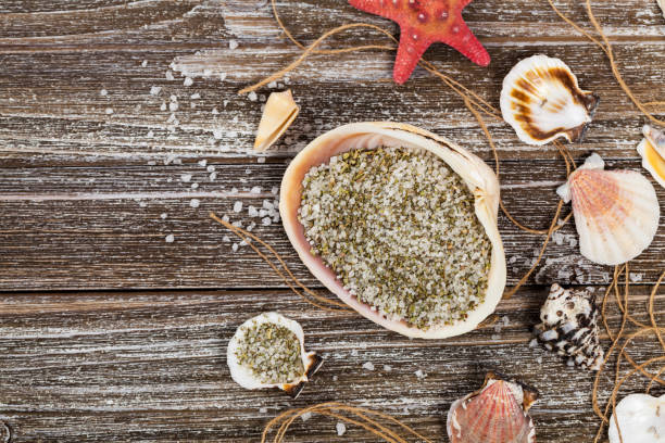istock Herbs Mix Sea Salt 1057206958