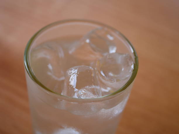 istock Glass of water with ice 1057208980