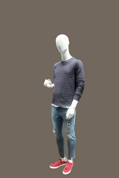 istock Full-length male mannequin. 1057218196