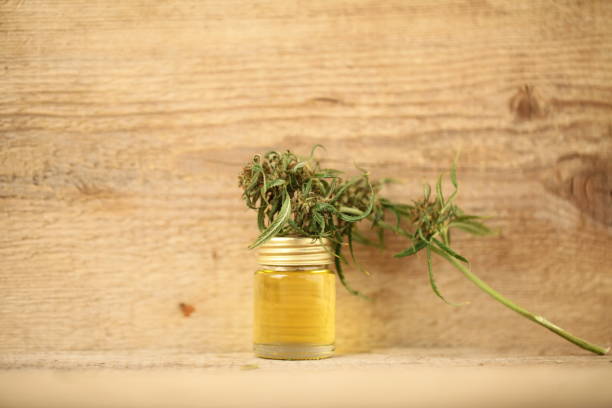 istock marijuana medical cannabis oil cbd 1057218348