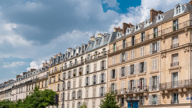 istock Paris, beautiful buildings 1057229056