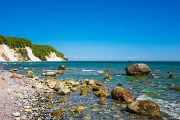 istock Chalk cliff on the island Ruegen in Germany 1057250232