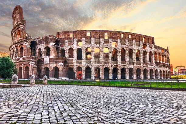 istock The Colosseum, view from the Arch 1057258774