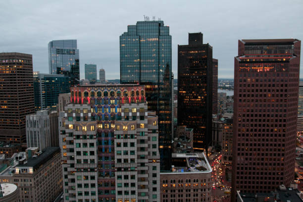 istock Skyline of Boston at Dusk 1057293696