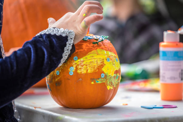 istock Halloween pumpkin decoration. 1057298798