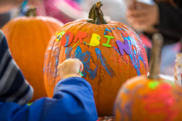 istock Halloween pumpkin decoration. 1057298816