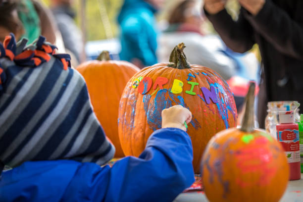istock Halloween pumpkin decoration. 1057298830