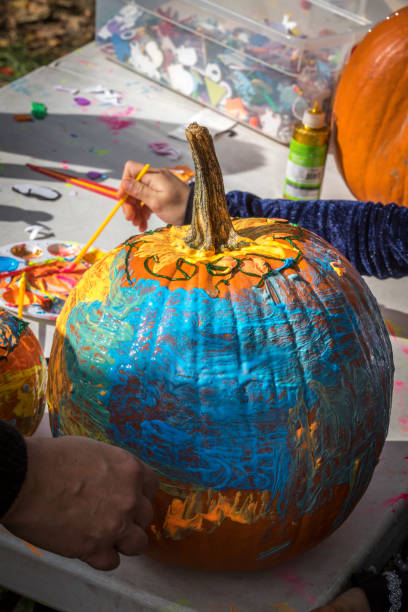istock Halloween pumpkin decoration. 1057299310