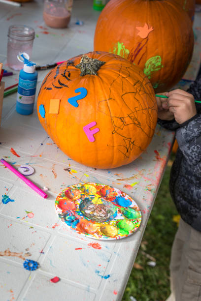 istock Halloween pumpkin decoration. 1057299392