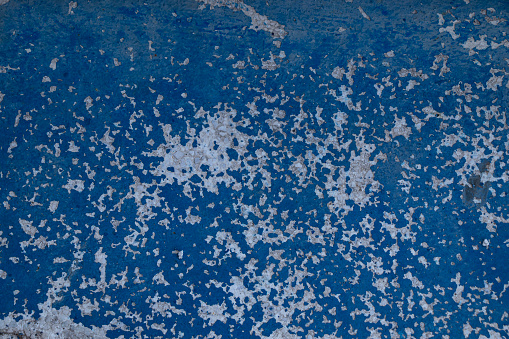Background resource of a blue chipped wall