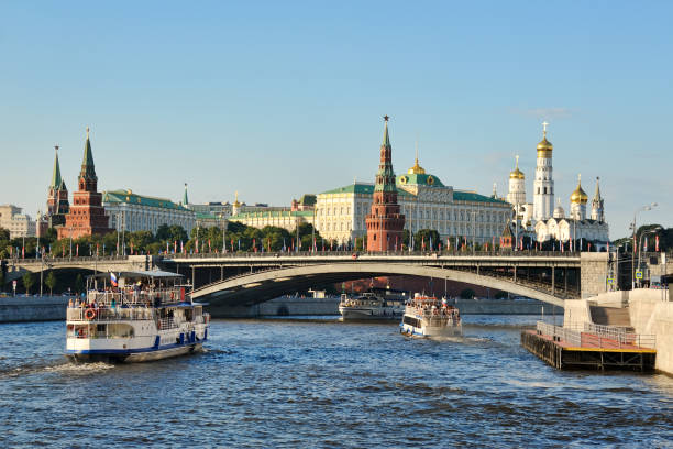 istock Approaching Bolshoy Kamenny Bridge 1057301526