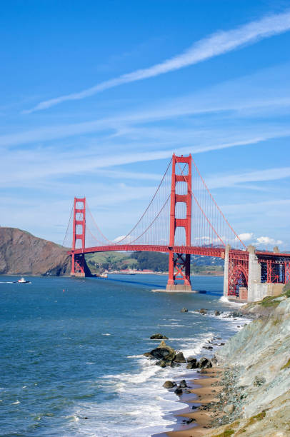 istock Golden Gate Bridge from China Beach 1057339786