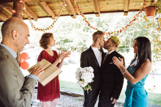 istock applauding at the gay marriage 1057344978
