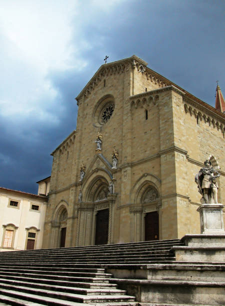 istock The cathedral of Arezzo 1057347440