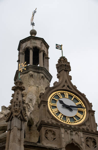 istock The clock on Chichester Cross at quarter past ten 1057347832