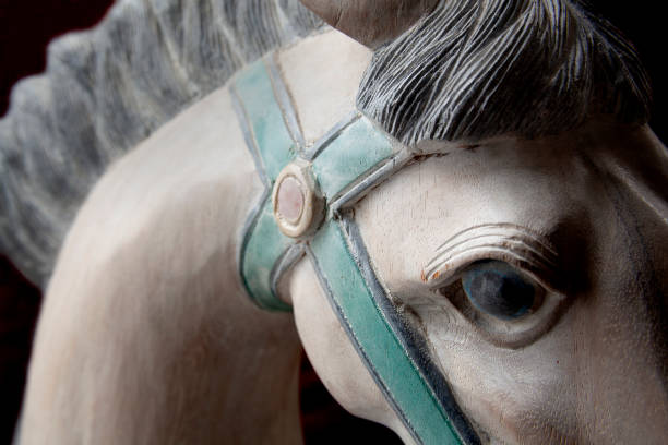 istock Wooden Horse 1057357246