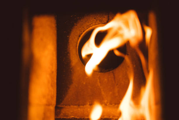 istock Flames Inside Of A Fireplace 1057368052