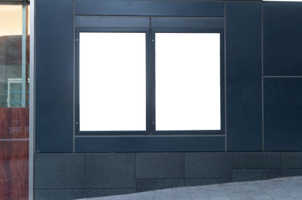 istock Shop Boutique Store Front with Big Window and Place for Name 1057387588