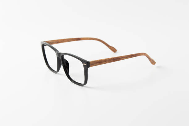 istock Black Eye Glasses Isolated on White 1057404930