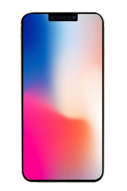 istock new smartphone isolated on white background. 1057405208